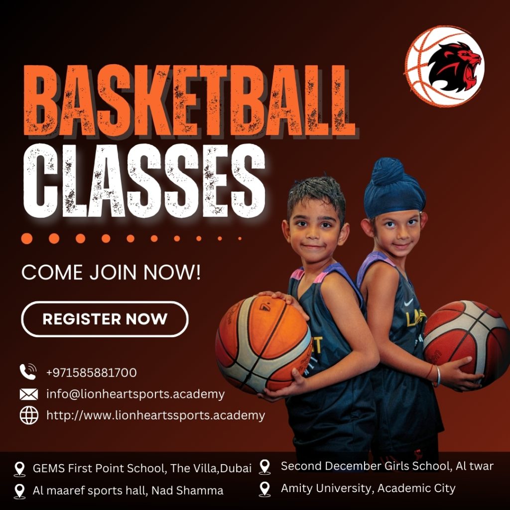 Basketball for Kids in Dubai